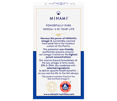 MINAMI MorEPA Original Back of Pack