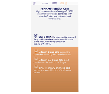 MINAMI MorEPA Gold Side of Pack 