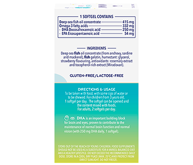 New Packaging MINAMI MorDHA Kids Omega-3 - 6
