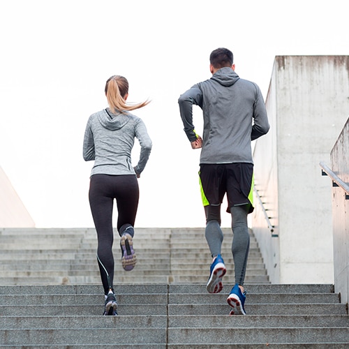 Couple Exercising Move