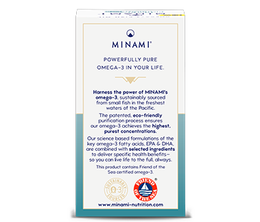 MINAMI MorEPA Platinum MiNi Back of Pack 